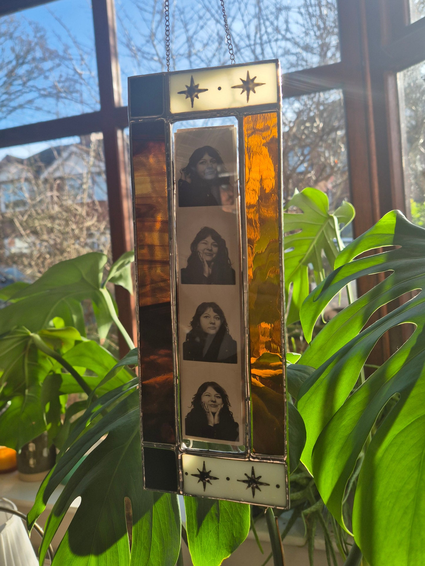 Luna Photobooth Frame Hanging - Film Booth