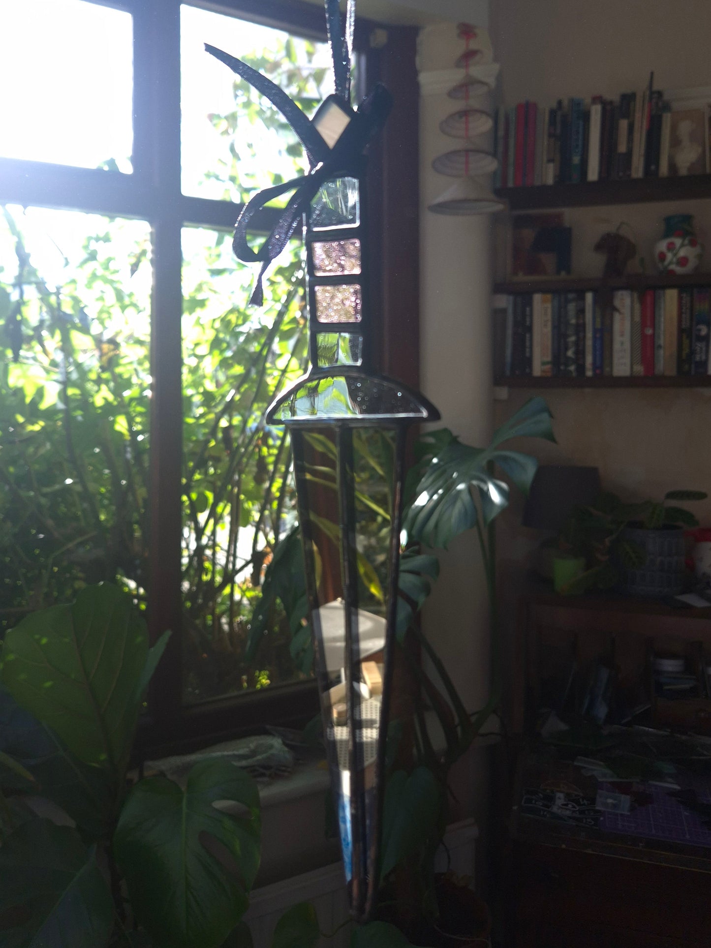 Dagger Hanging Mirrored Piece