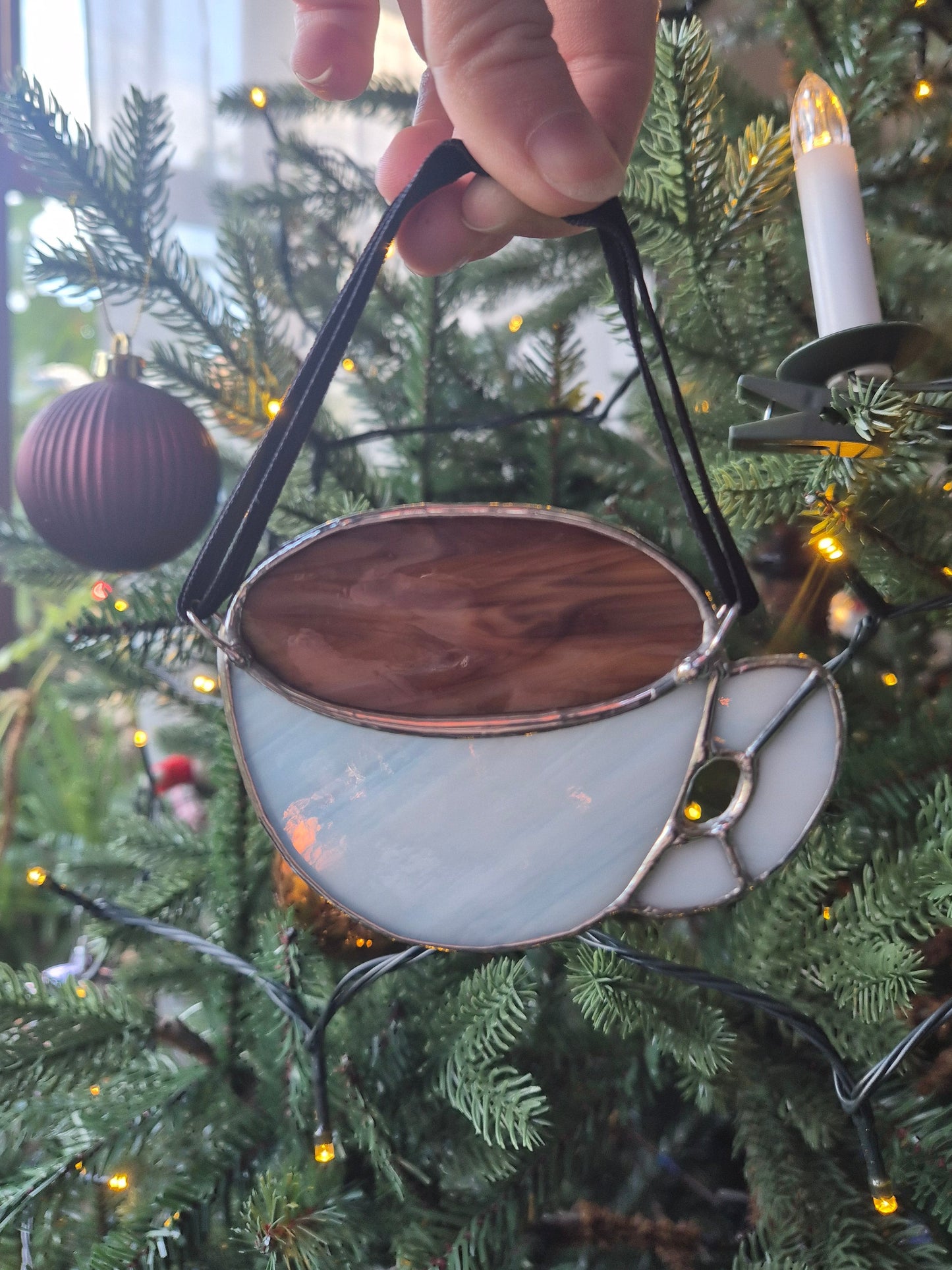 Coffee Cup Hanging Piece - Small