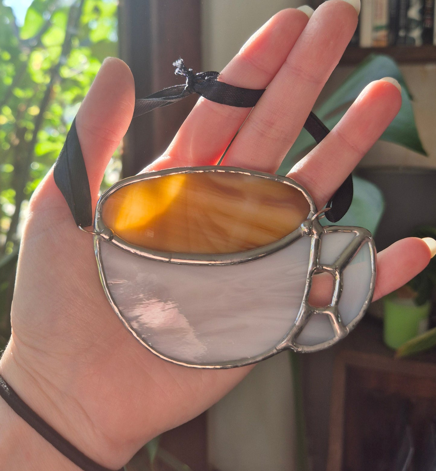 Coffee Cup Hanging Piece - Small