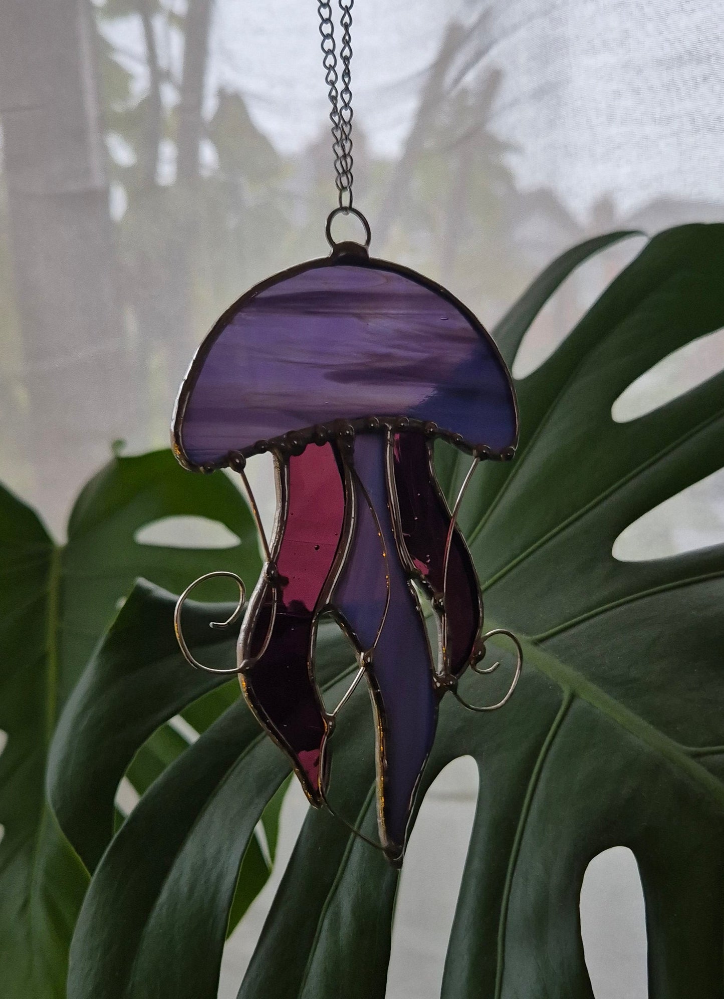 Purple Jellyfish - Hanging