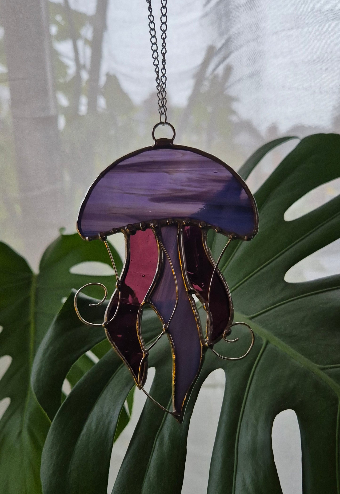 Purple Jellyfish - Hanging