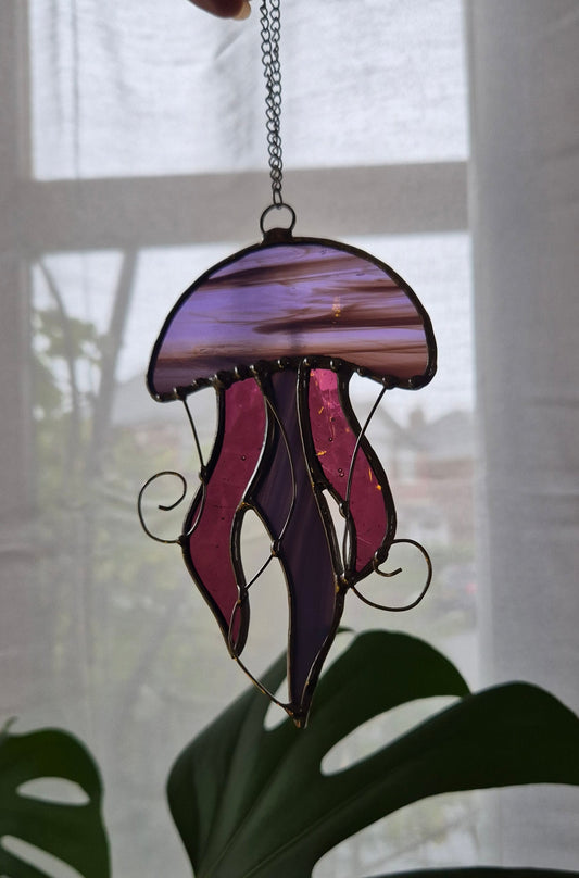 Purple Jellyfish - Hanging