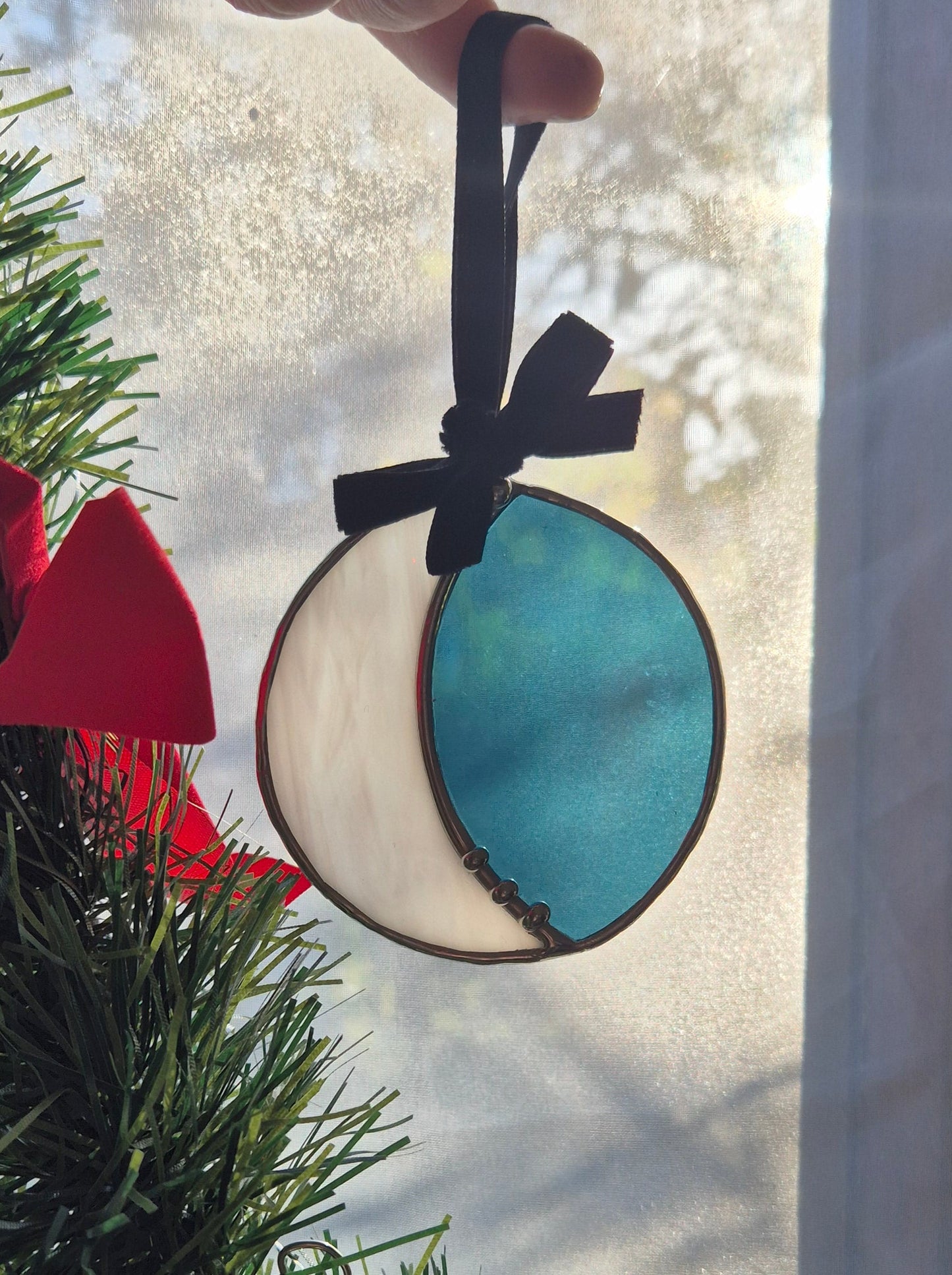 Crescent Moon - Small Hanging Ornament