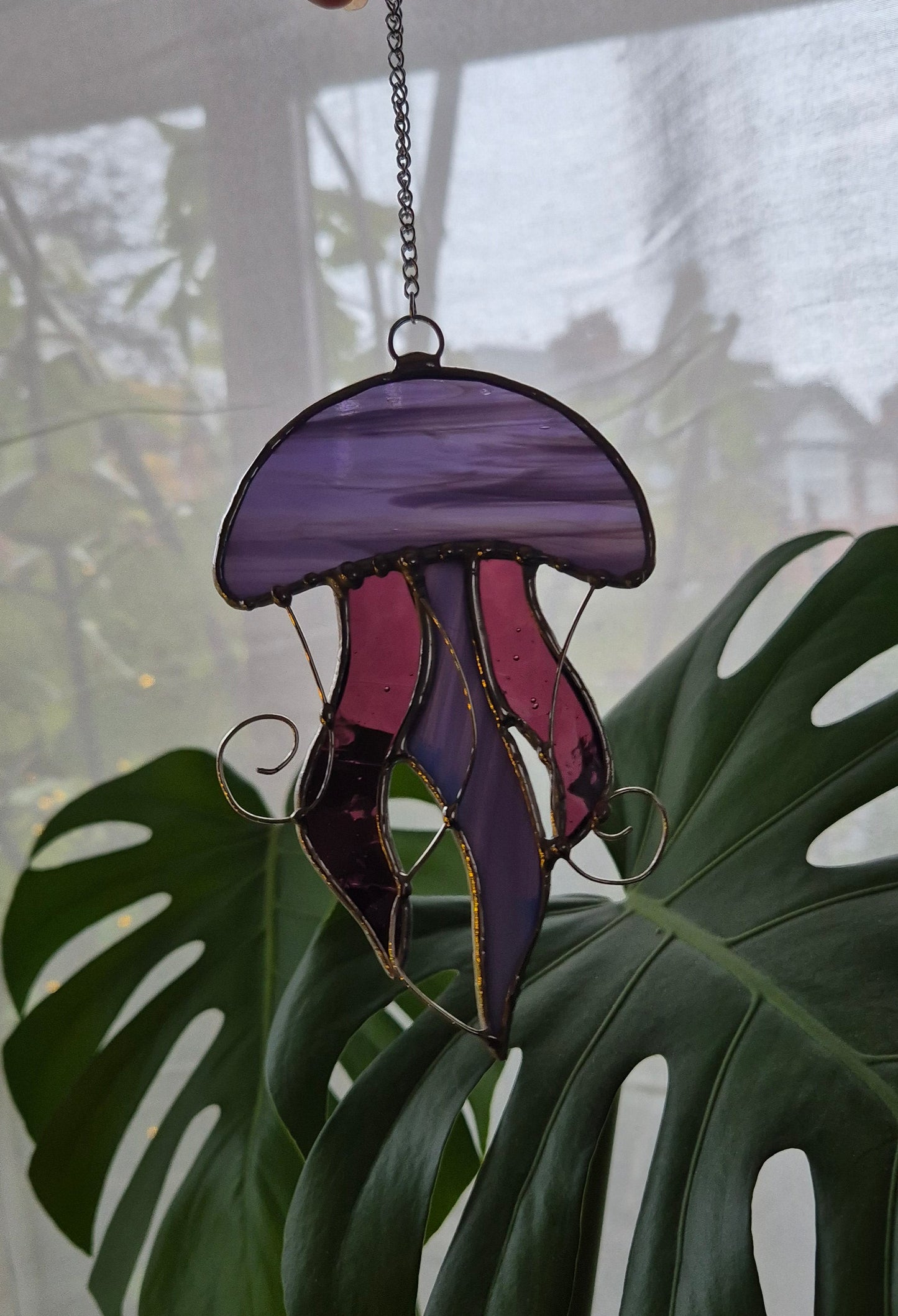 Purple Jellyfish - Hanging