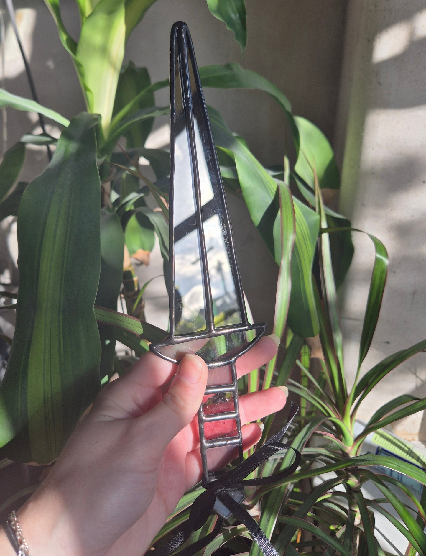 Dagger Hanging Mirrored Piece